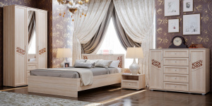ольга-14 набор мебели для спальни №1, дуб сонома/дуб сонома фото