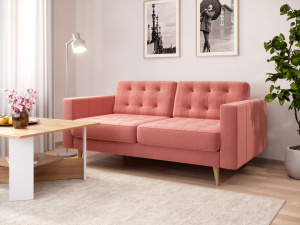 диван торн (светло-розовый, ткань uni idea 1031) фото