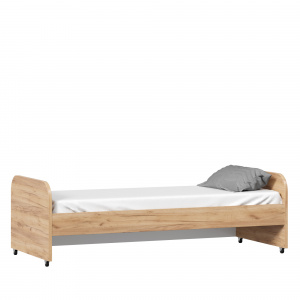 кровать выкатная для кровати-чердака урбан (дуб золотой/белый) фото