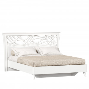 кровать двуспальная 1600 джулия (белый) фото