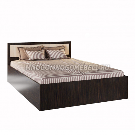 Фото фиеста кровать с подъемным механизмом 1,4м, дуб беленый, венге МИФ