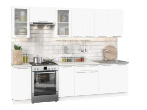 Фото софия олива модульная кухня, глянец белый, к. белый Интерьер-центр