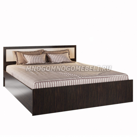 Фото фиеста кровать 1,6м, дуб беленый, венге МИФ