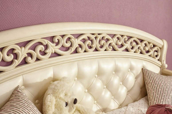 Фото диван-кровать с выдвижным ящиком александрия (кожа ленто/рустика) Любимый Дом