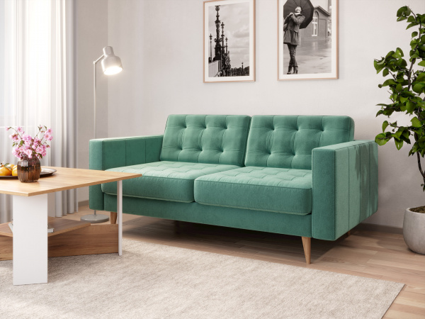 Фото диван торн (светло-зелёный, ткань uni idea 1043) Любимый Дом