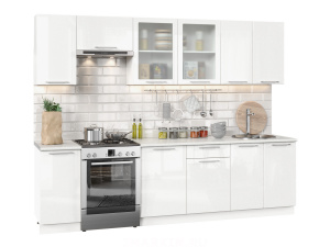 Фото софия олива модульная кухня, металлик белый, к. белый Интерьер-центр