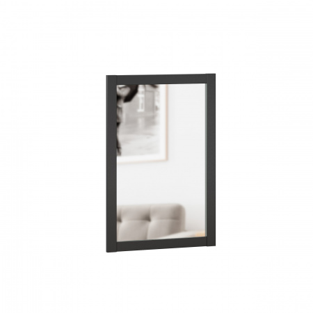Фото зеркало настенное 890*600 техно (чёрный) Любимый Дом