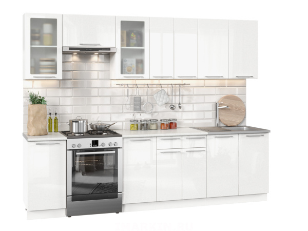 Фото софия олива модульная кухня, металлик белый, к. белый Интерьер-центр
